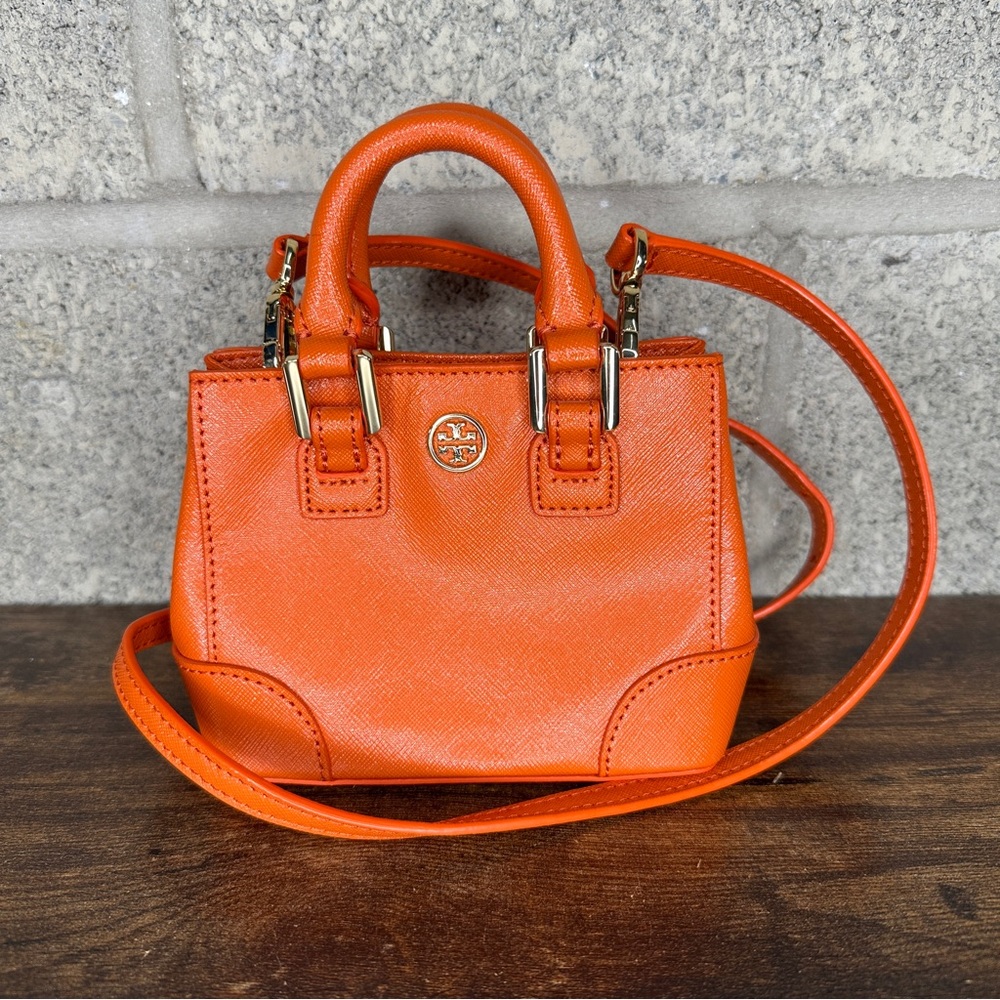 Tory Burch Shrunken Mini Robinson Crossbody Bag